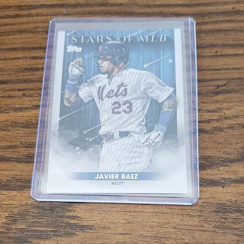2022 Topps Series 1 Javier Baez Stars of the MLB #SMLB-5 New York Mets